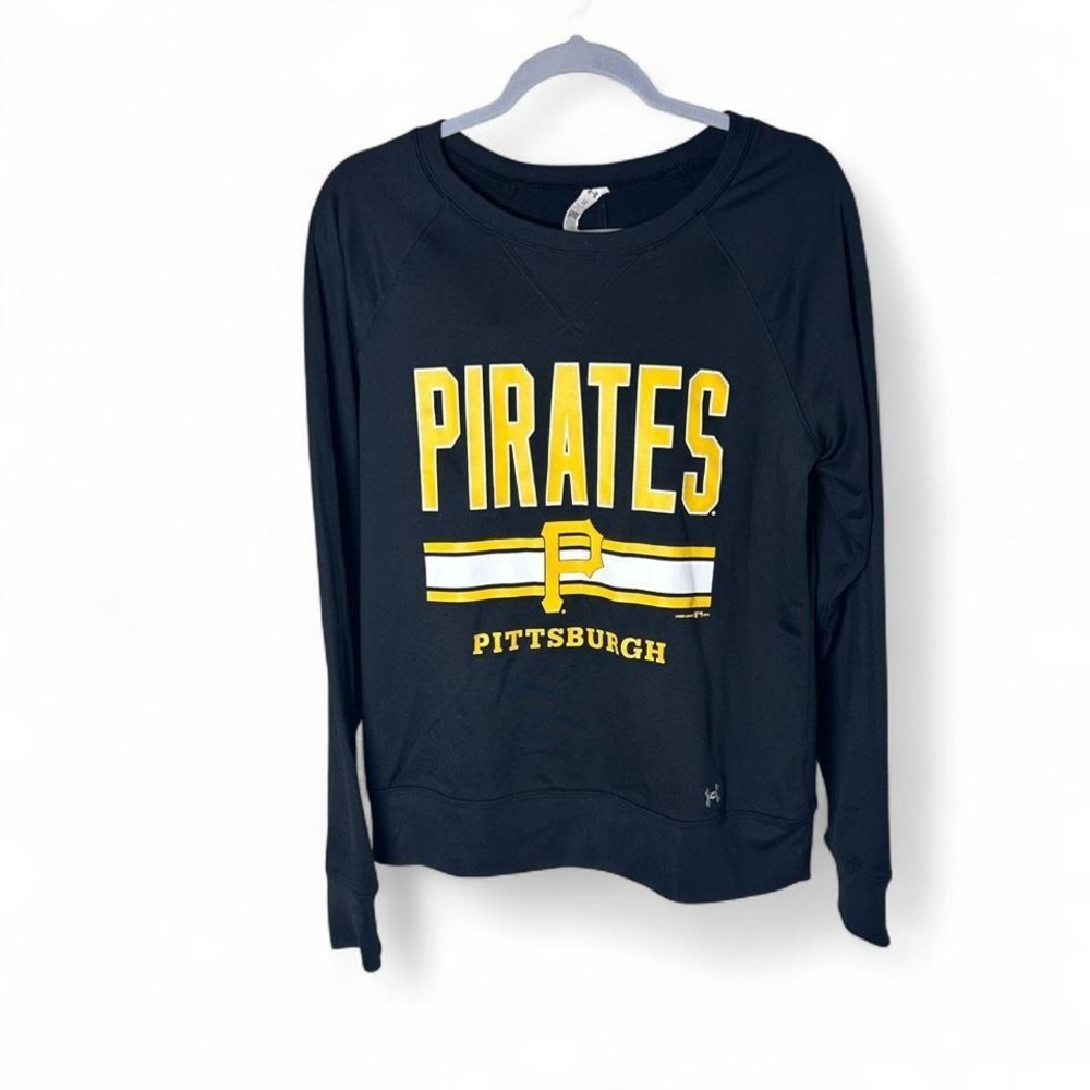 Under‎ Armour black Pittsburgh Pirates long sleeve shirt Size L #MLB #Pirates